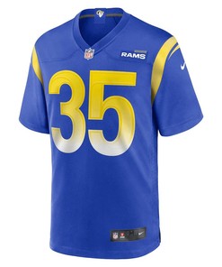 Jake Hummel Los Angeles Rams Game Player Jersey - Royal
