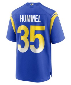 Jake Hummel Los Angeles Rams Game Player Jersey - Royal