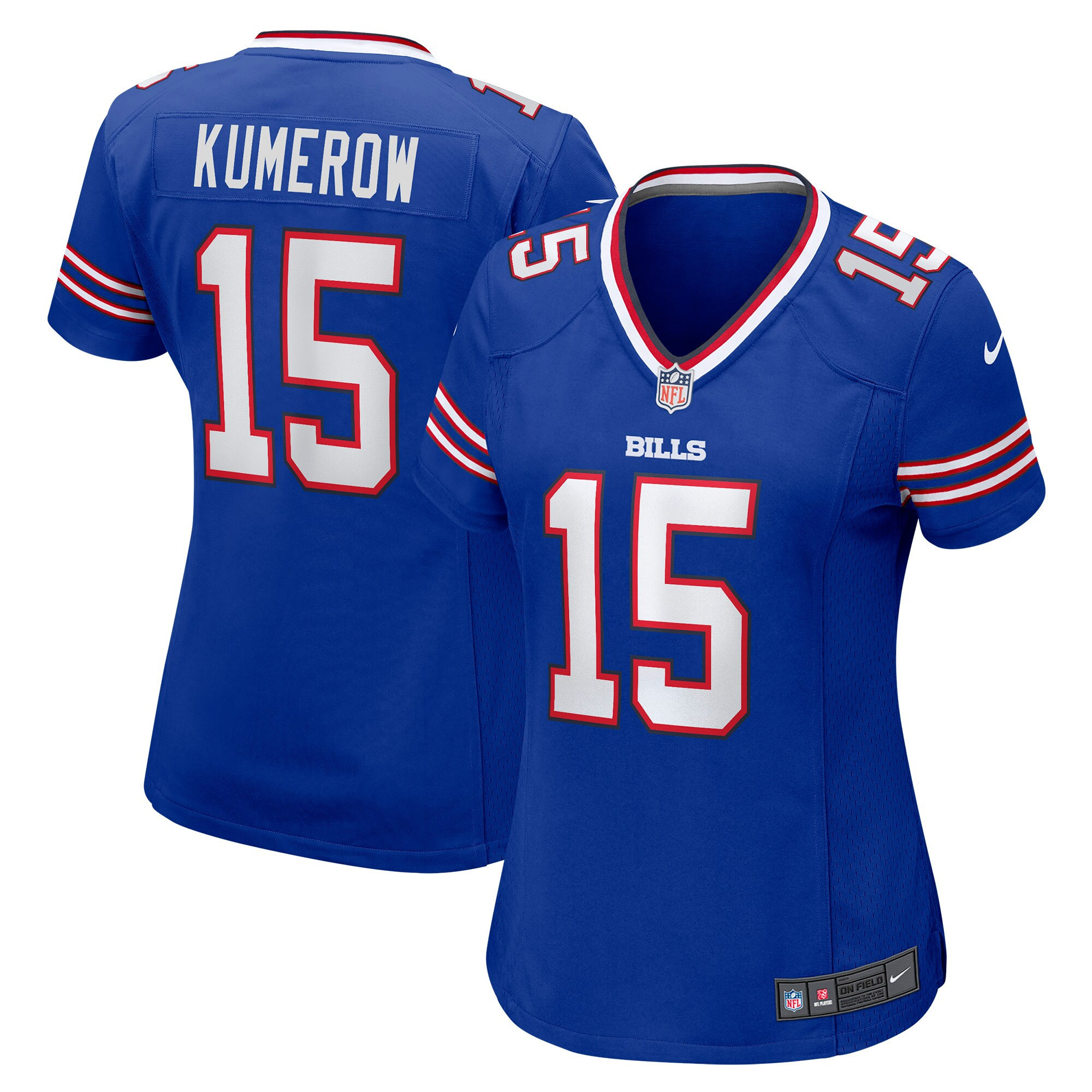 Jake Kumerow Buffalo Bills Womens Game Jersey - Royal Nfl