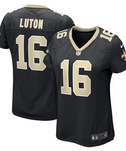 Jake Luton New Orleans Saints Women's Game Player Jersey - Black