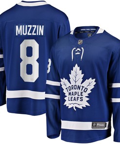 Jake Muzzin Toronto Maple Leafs Fanatics Branded Replica Player Jersey - Blue Nhl
