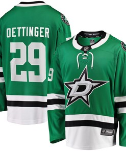 Jake Oettinger Dallas Stars Fanatics Branded Home Breakaway Player Jersey - Kelly Green Nhl