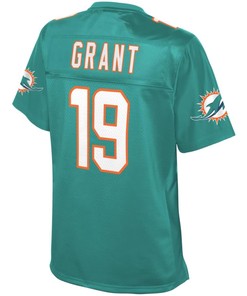 Jakeem Grant Miami Dolphins Nfl Pro Line Womens Team Player Jersey - Aqua
