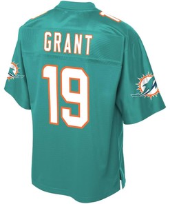 Jakeem Grant Miami Dolphins Nfl Pro Line Youth Team Player Jersey - Aqua