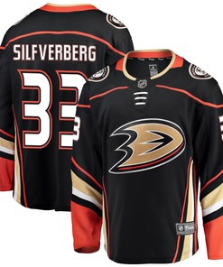 Jakob Silfverberg Anaheim Ducks Fanatics Branded Breakaway Player Jersey - Black Nhl
