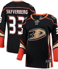 Jakob Silfverberg Anaheim Ducks Fanatics Branded Womens Breakaway Jersey - Black Nhl
