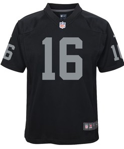 Jakobi Meyers 16 Las Vegas Raiders Youth Game Jersey - Black