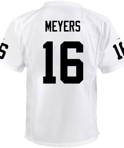 Jakobi Meyers 16 Las Vegas Raiders Youth Game Jersey - White