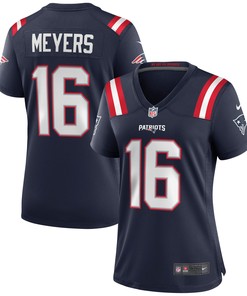 Jakobi Meyers New England Patriots Womens Game Jersey - Navy Nfl