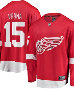 Jakub Vrana Detroit Red Wings Fanatics Branded 2017/18 Home Breakaway Replica Jersey - Red Nhl