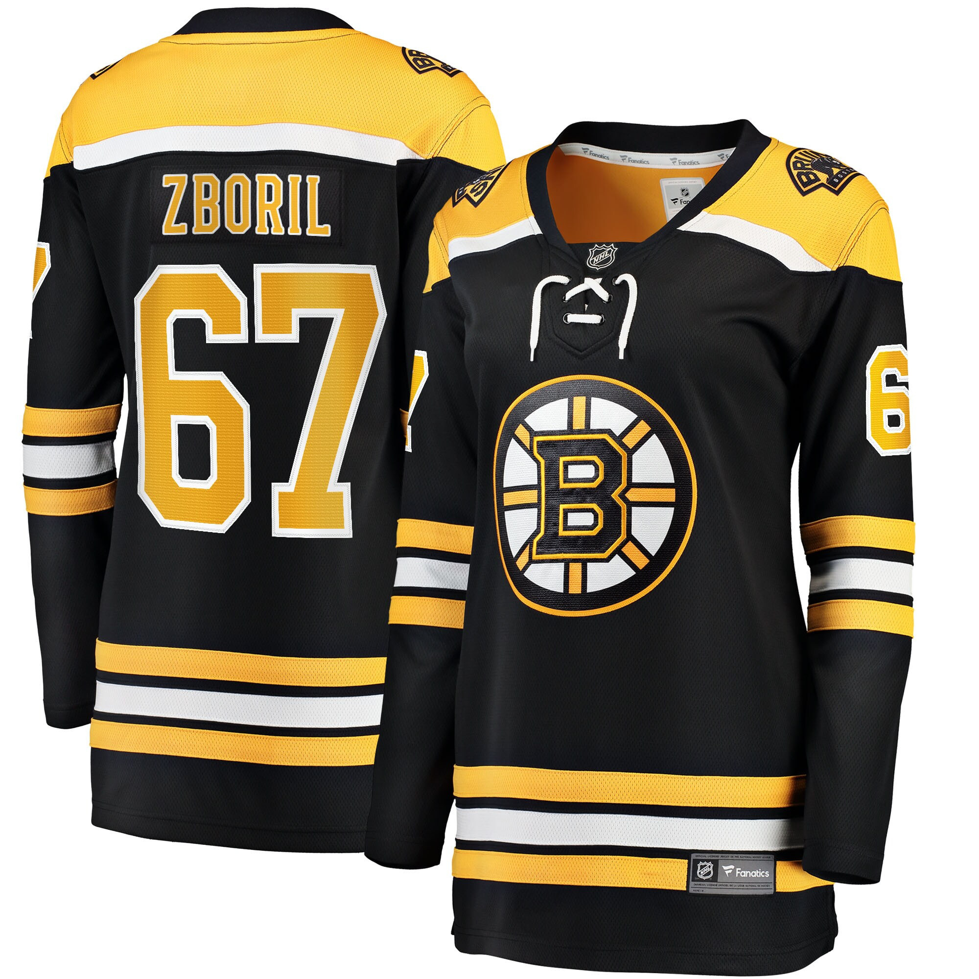 Jakub Zboril Boston Bruins Fanatics Branded Womens Home Breakaway Player Jersey - Black Nhl