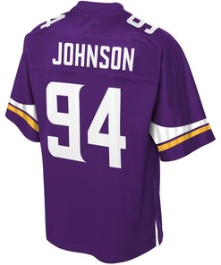 Jaleel Johnson Minnesota Vikings Nfl Pro Line Team Color Player Jersey - Purple