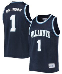 Jalen Brunson Villanova Wildcats Original Retro Brand Alumni Commemorative Classic Basketball Jersey - Navy Ncaa