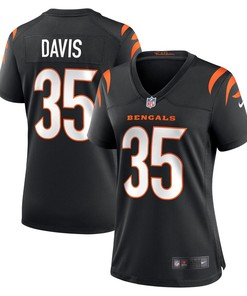 Jalen Davis Cincinnati Bengals Women's Game Player Jersey - Black
