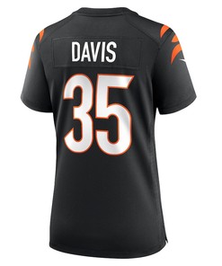 Jalen Davis Cincinnati Bengals Women's Game Player Jersey - Black