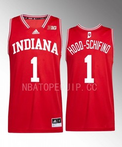 Jalen Hood-Schifino 1 Indiana Hoosiers 2022-23 Uniform Jersey College Basketball Red