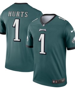 Jalen Hurts 1 Philadelphia Eagles Legend Jersey - Midnight Green