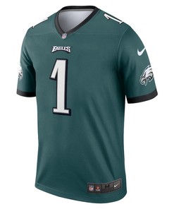 Jalen Hurts 1 Philadelphia Eagles Legend Jersey - Midnight Green
