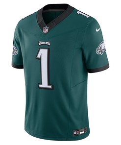 Jalen Hurts 1 Philadelphia Eagles Vapor F.U.S.E. Limited Jersey - Midnight Green