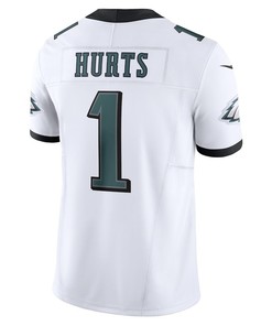 Jalen Hurts 1 Philadelphia Eagles Vapor F.U.S.E. Limited Jersey - White