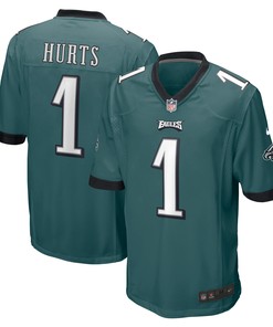 Jalen Hurts Philadelphia Eagles Player Jersey - Midnight Green Nfl
