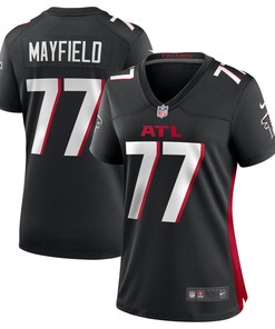 Jalen Mayfield Atlanta Falcons Womens Game Jersey - Black Nfl
