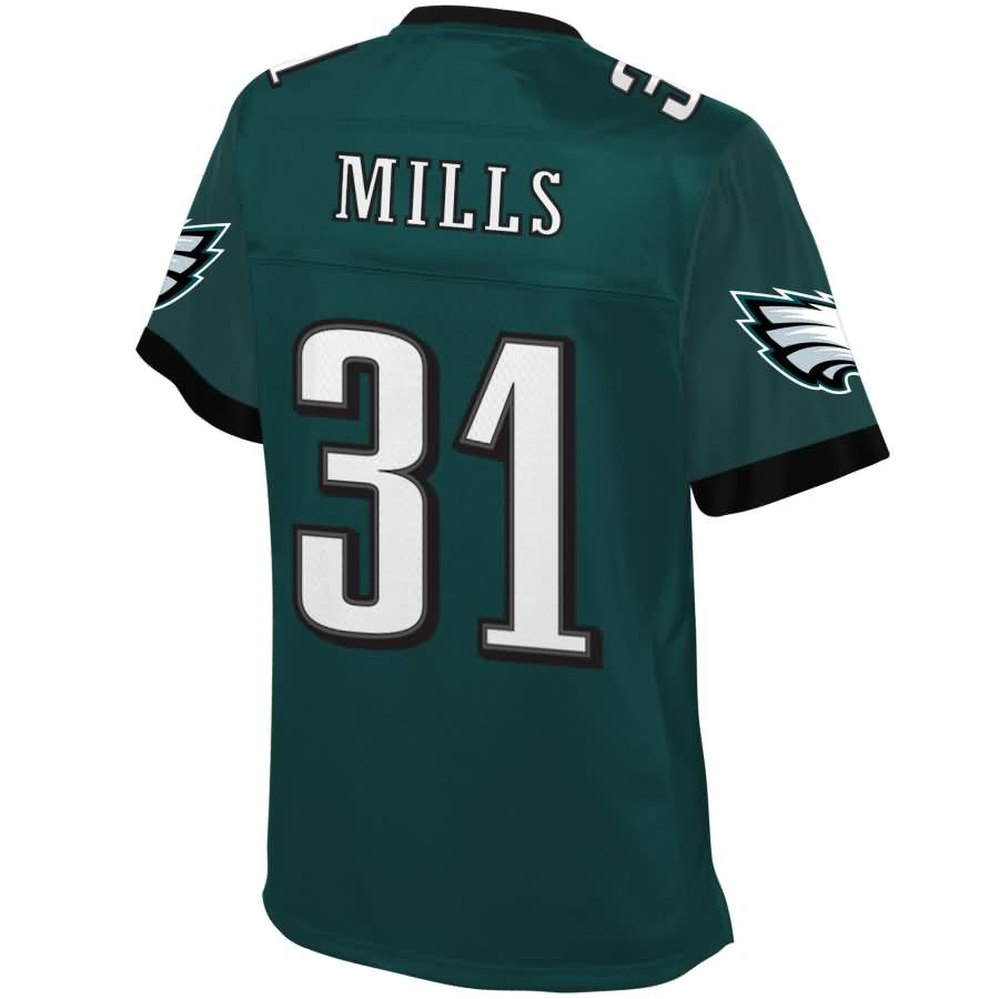 Jalen Mills Philadelphia Eagles Nfl Pro Line Womens Player Jersey - Midnight Green