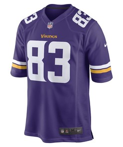 Jalen Nailor Minnesota Vikings Game Player Jersey - Purple