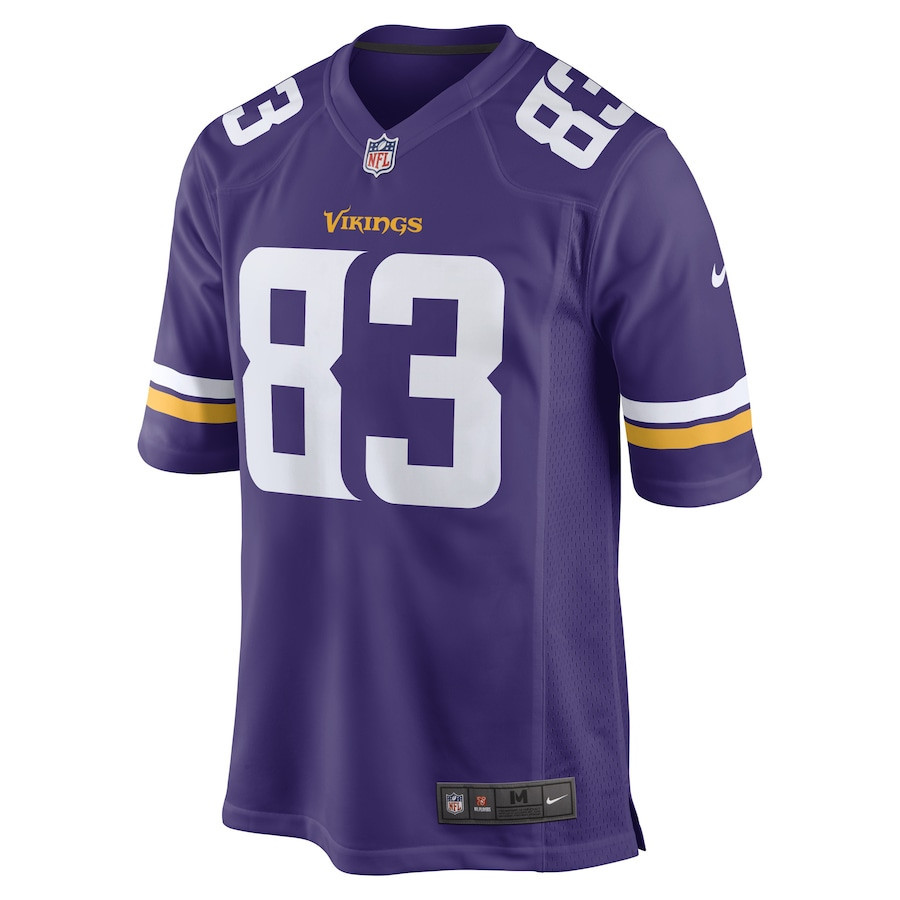 Jalen Nailor Minnesota Vikings Game Player Jersey - Purple