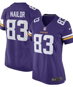 Jalen Nailor Minnesota Vikings Women's Game Player Jersey - Purple