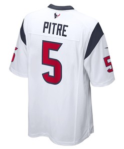 Jalen Pitre 5 Houston Texans Game Player Jersey - White