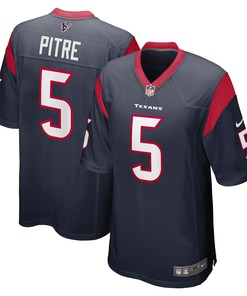 Jalen Pitre Houston Texans Game Player Jersey - Navy Nfl