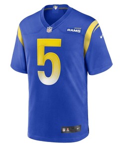 Jalen Ramsey 5 Los Angeles Rams Team Game Jersey - Royal