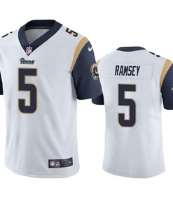 Jalen Ramsey 5 Los Angeles Rams White Vapor Limited Jersey
