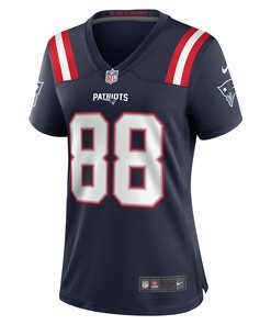 Jalen Wydermyer New England Patriots Women's Game Player Jersey - Navy