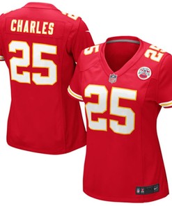 Jamaal Charles Kansas City Chiefs Nike Womens Game Jersey - Red