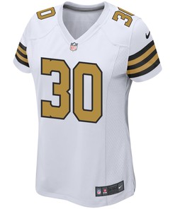 Jamaal Williams 30 New Orleans Saints Women Alternate Game Jersey - White