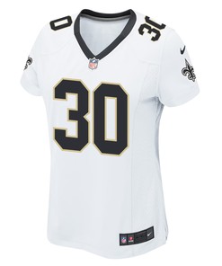 Jamaal Williams 30 New Orleans Saints Women Game Jersey - White
