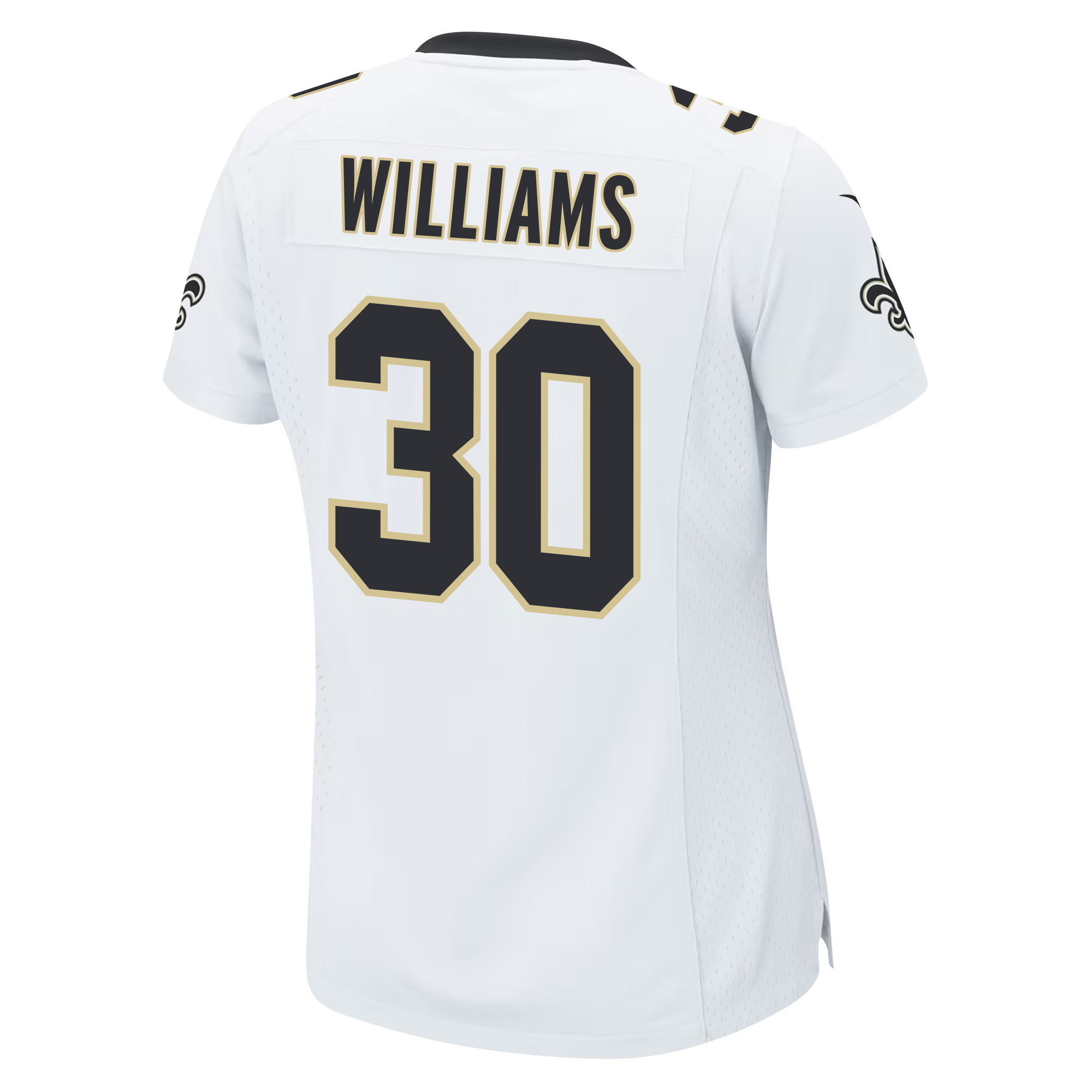 Jamaal Williams 30 New Orleans Saints Women Game Jersey - White