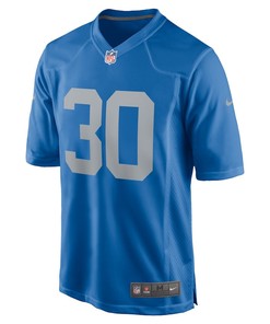 Jamaal Williams Detroit Lions Player Game Jersey - Blue