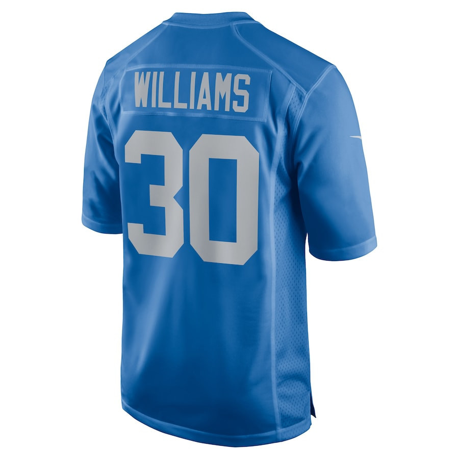 Jamaal Williams Detroit Lions Player Game Jersey - Blue