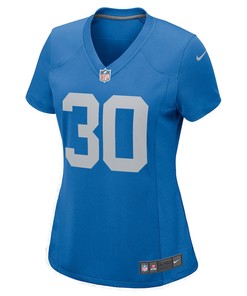 Jamaal Williams Detroit Lions Women's Player Game Jersey - Blue