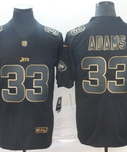 Jamal Adams #33 New York Jets Nfl Explosion Legendary Gold Black Jersey