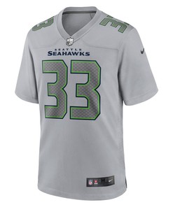 Jamal Adams 33 Seattle Seahawks Atmosphere Fashion Game Jersey - Gray