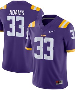 Jamal Adams Lsu Tigers Game Jersey - Purple Ncaa