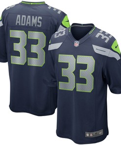 Jamal Adams Seattle Seahawks Game Jersey College Navy Nfl