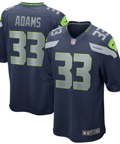 Jamal Adams Seattle Seahawks Game Player Jersey - College Navy Nfl