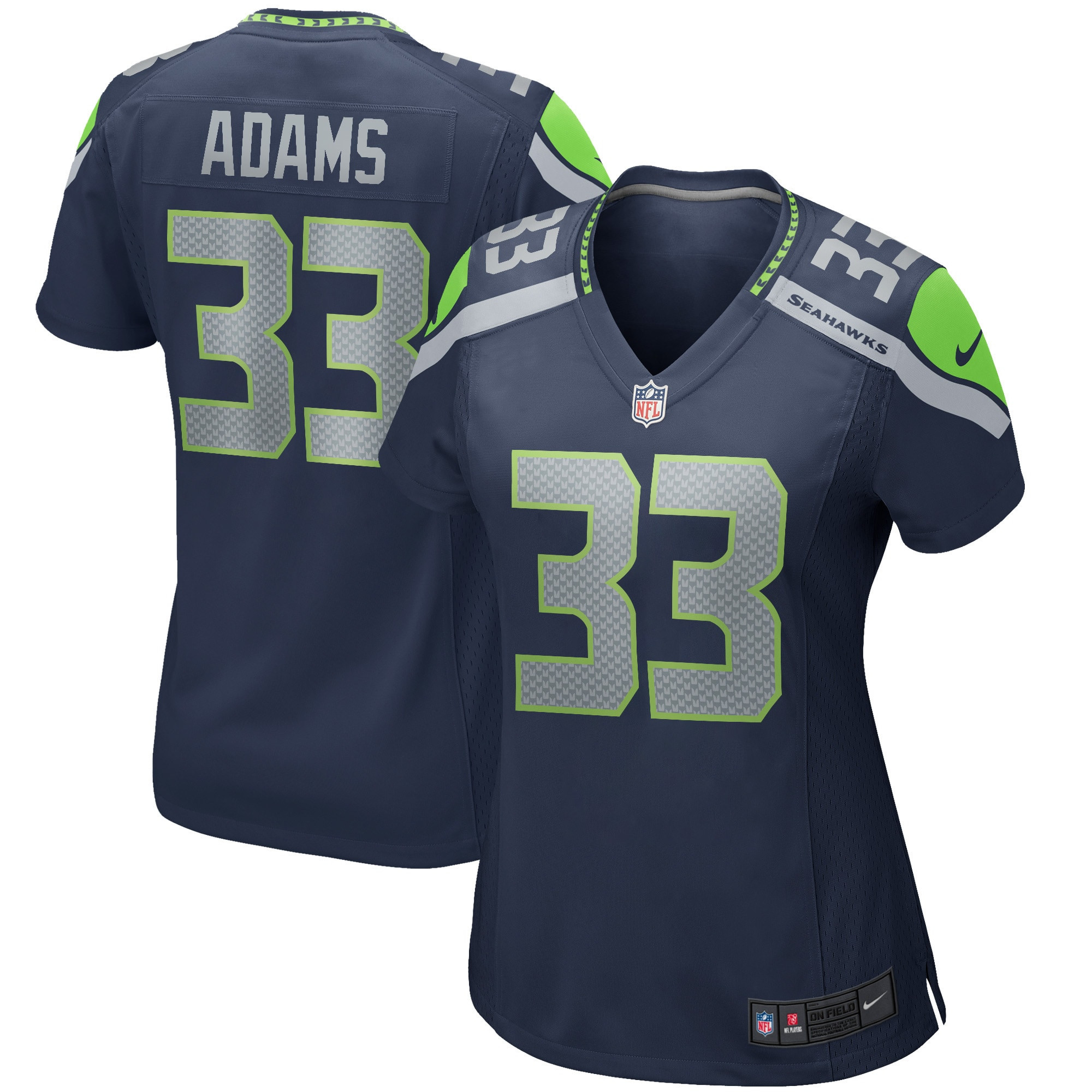 Jamal Adams Seattle Seahawks Womens Game Player Jersey - College Navy Nfl