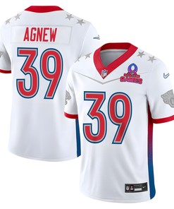 Jamal Agnew 39 Jacksonville Jaguars Pro Bowl 2023 Patch Men Jersey - White