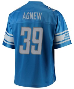 Jamal Agnew Detroit Lions Nfl Pro Line Team Color Player Jersey - Blue